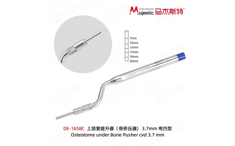 Osteotome under Bone Pusher (DE-1658C)