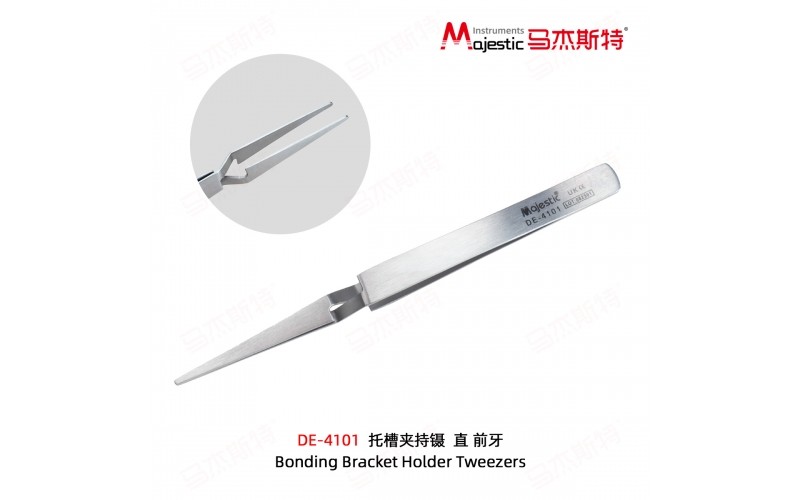 Bonding Bracket Holder Tweezers (DE-4101)