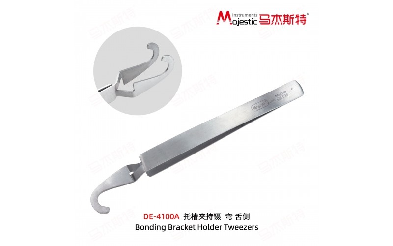 Bonding Bracket Holder Tweezers (DE-4100A)